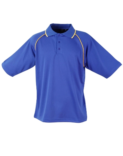 Picture of Winning Spirit, Mens Cooldry Raglan S/S Polo